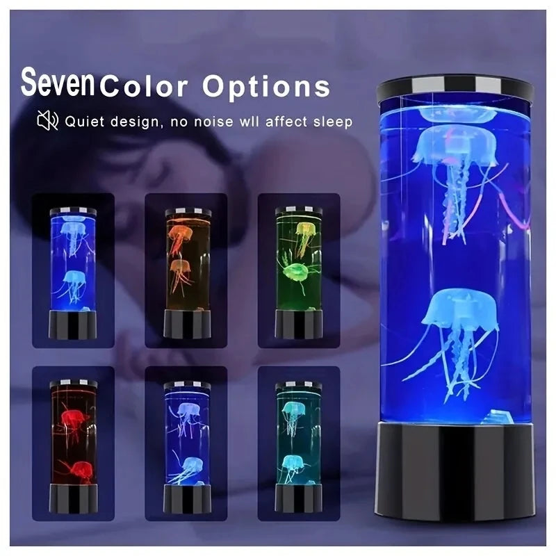 Drift Jellyfish Mood Lamp — Color-Changing