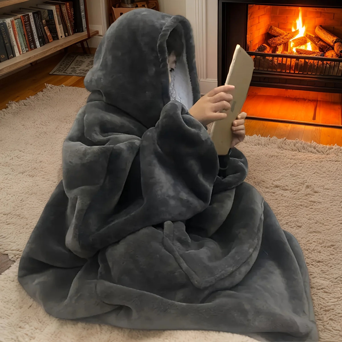 Oversized Hoodie Blanket