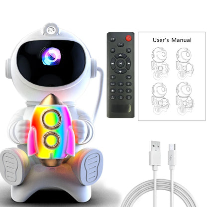 Astronaut Galaxy Projector — Bluetooth Starlight