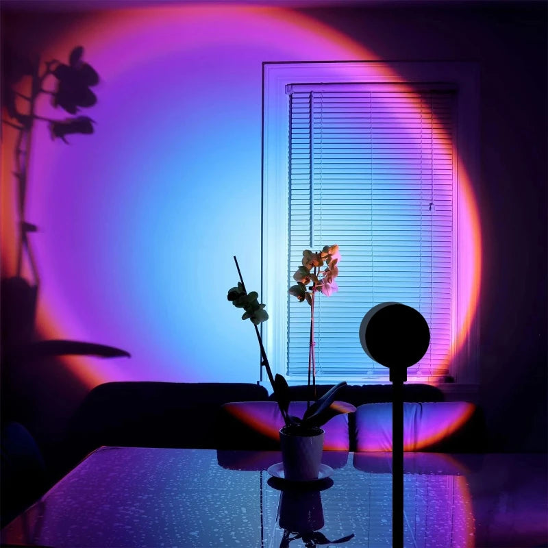 Golden Hour Sunset Projection Lamp