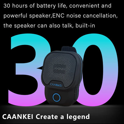 Wearable Bluetooth Speaker — Waterproof Clip-On