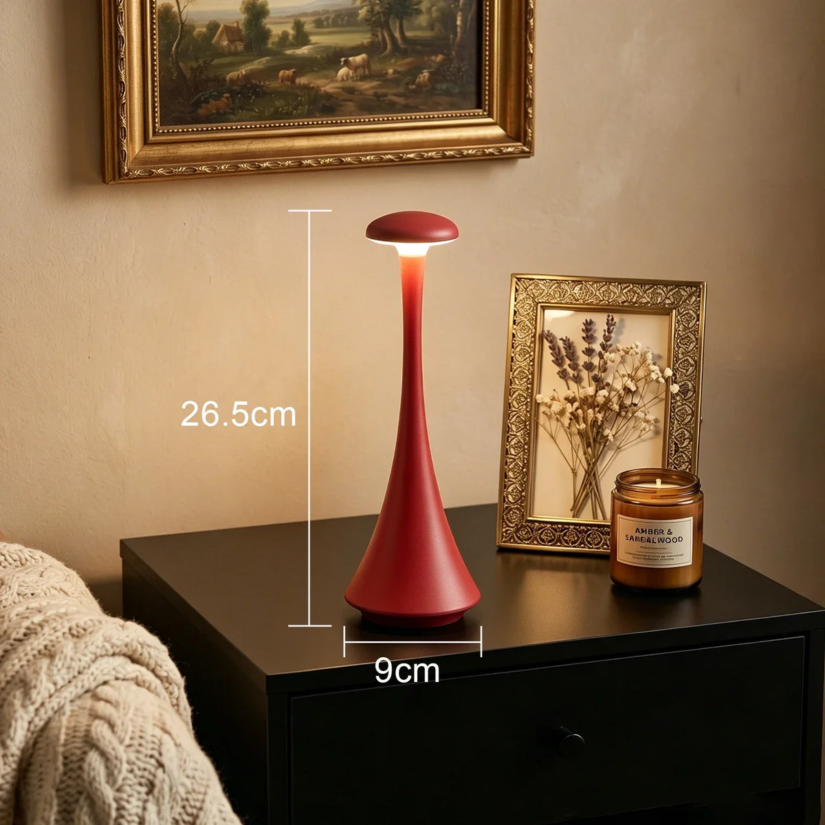 Toadstool Cordless Table Lamp