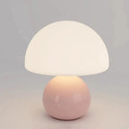 Porcelain Mushroom Lamp