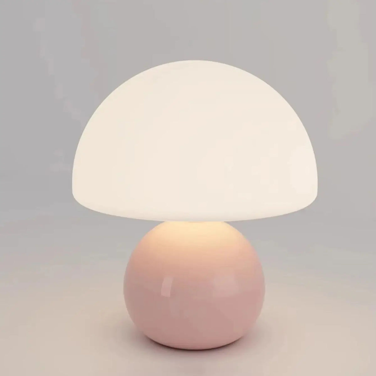 Porcelain Mushroom Lamp