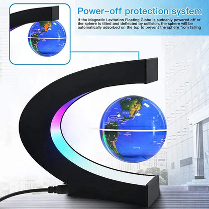 Antigravity Levitating Globe Lamp