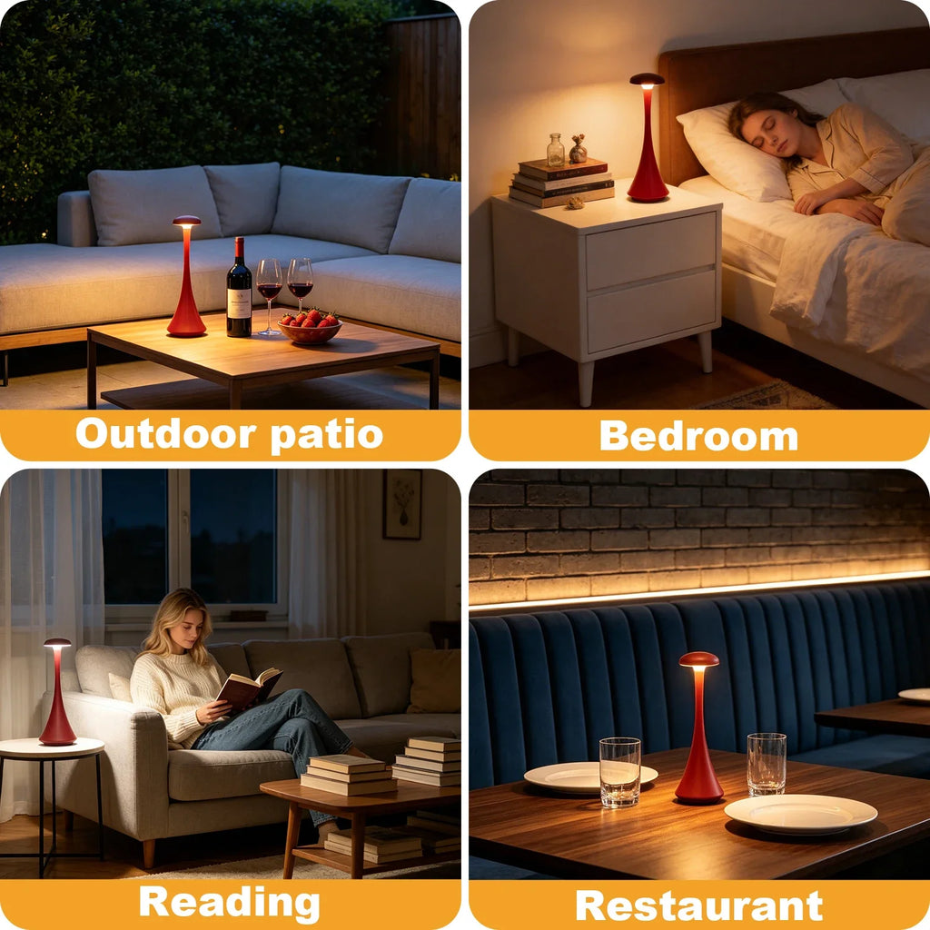 Toadstool Cordless Table Lamp