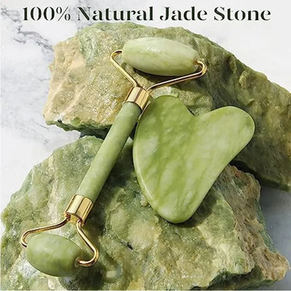 Jade Roller & Gua Sha Set