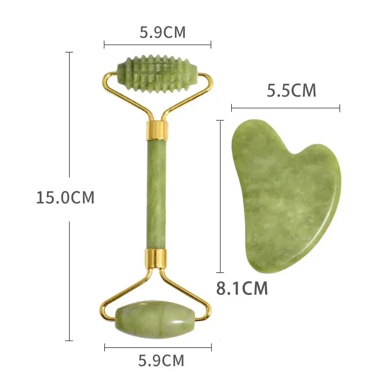 Jade Roller & Gua Sha Set