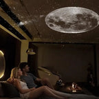 Aurora Star Projector nebula and galaxy projection scene on a wall